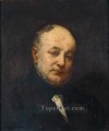 retrato de larchitecte emile gilbert figura pintor Thomas Couture